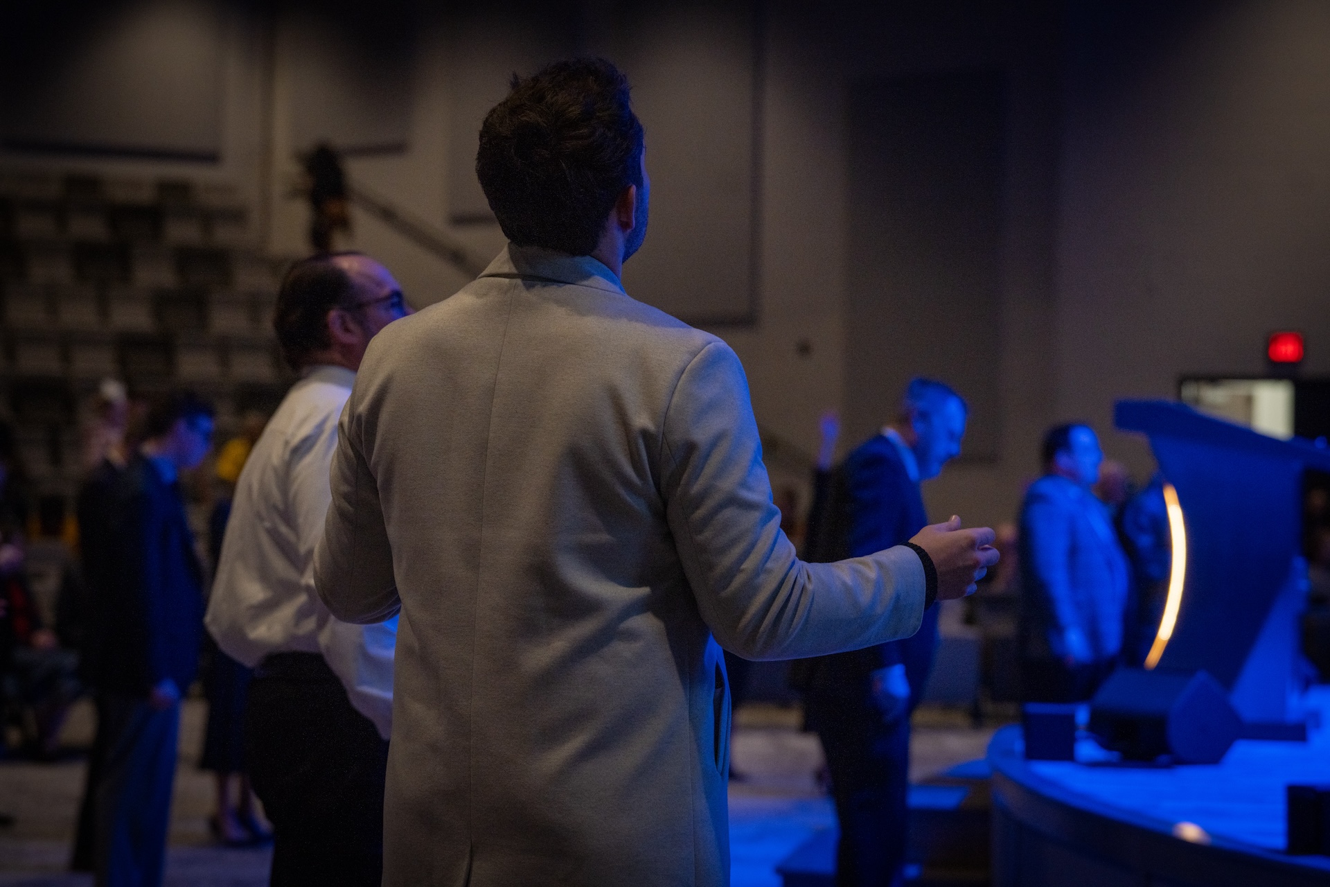 The auditorium at New Life Fellowship